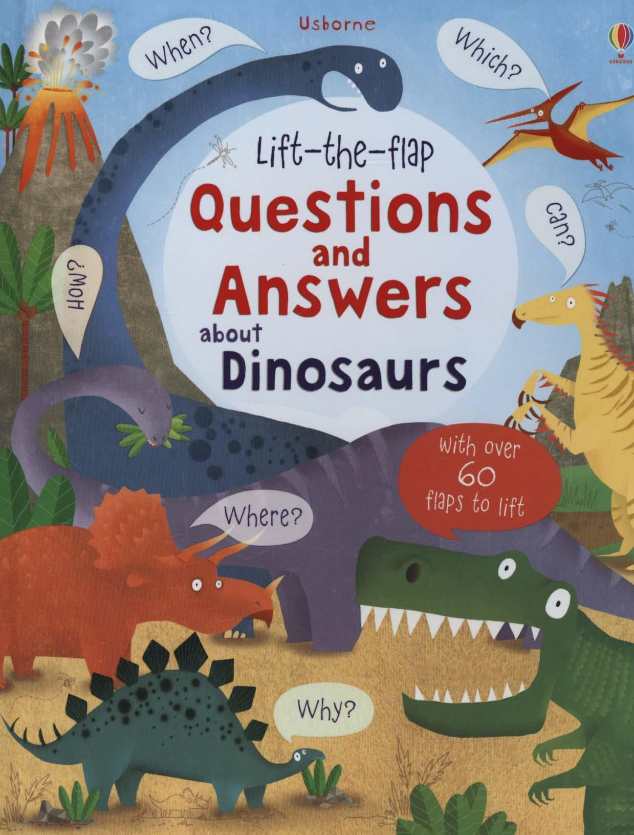 Lift-the-Flap Questions and Answers About: Dinosaurs – The Book Nook