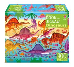 Book and 300 piece Jigsaw: Dinosaurs