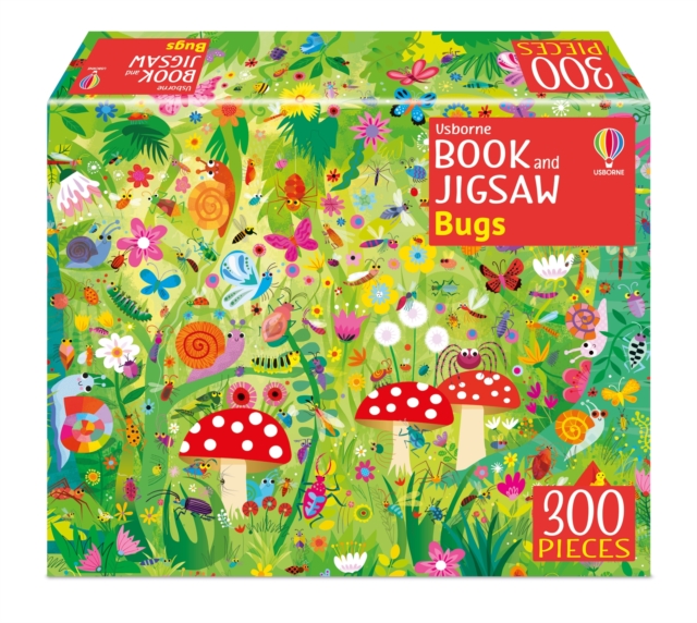Book and 300 piece Jigsaw: Bugs