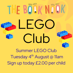 *E-Ticket* Summer LEGO Club Tuesday 4th August 11am
